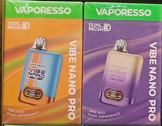 Buy Shop Vaporesso Vibe Nano Pro: Dual Mesh Tech & 4.5ml Top-Fill Pod System Price in Pakistan from IBRAR VAPE HUB Karachi | Alahdeen Buy Shop Vaporesso Vibe Nano Pro: Dual Mesh Tech & 4.5ml Top-Fill Pod System Price in Pakistan from IBRAR VAPE HUB Karachi | Alahdeen