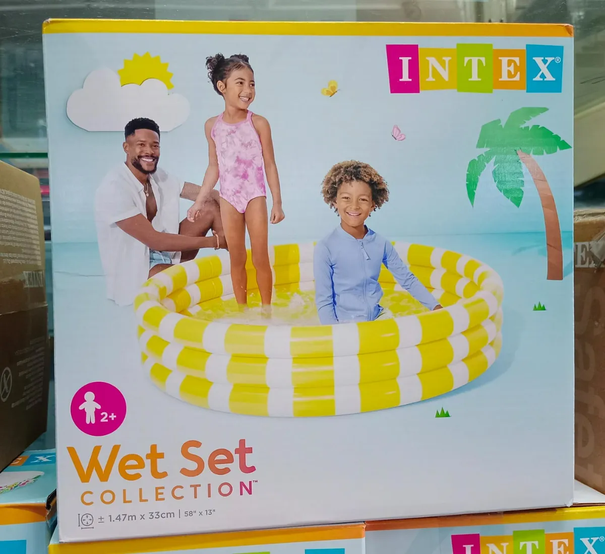 Buy Intex Wet Set Collection Zesty Lemon Pool – 1.47m x 33cm
