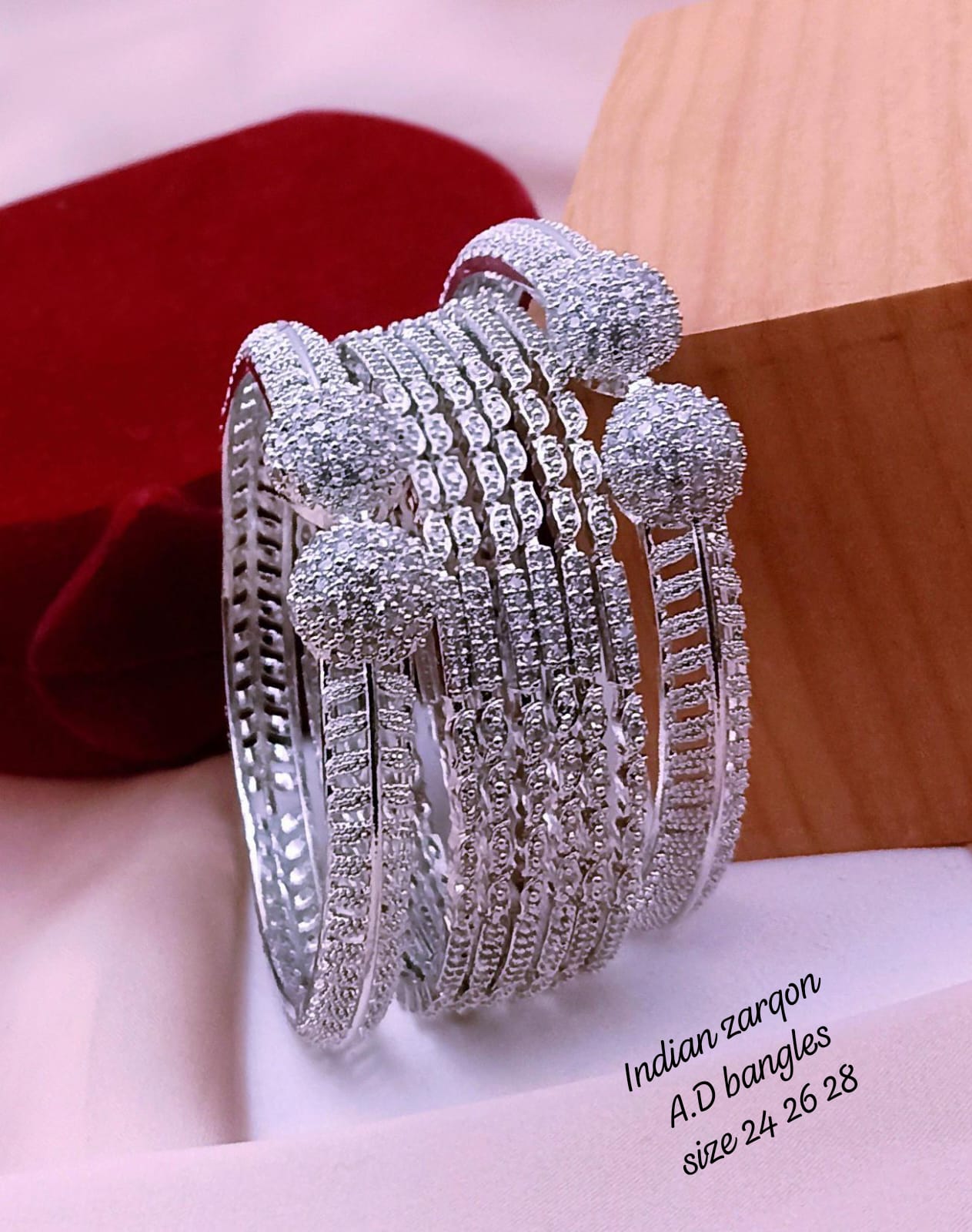 Buy Indian zarqon A.D bangles set Price in Pakistan from U J